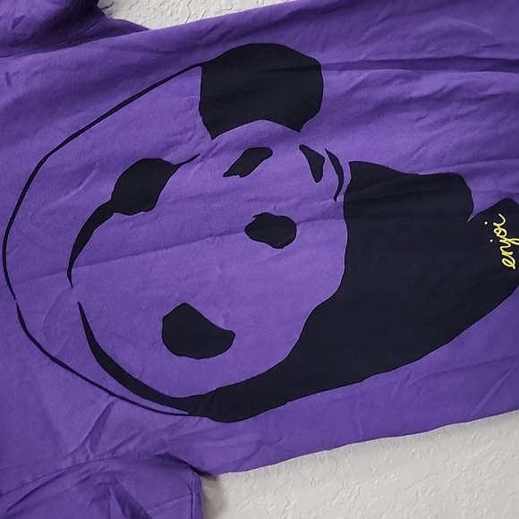 Enjoi Purple panda tee - Picture 4 of 8